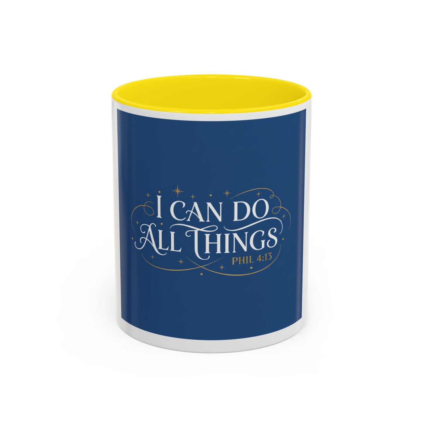 I Can Do All Things Accent Coffee Mug — Inspirational Christian Gift (11/15oz)