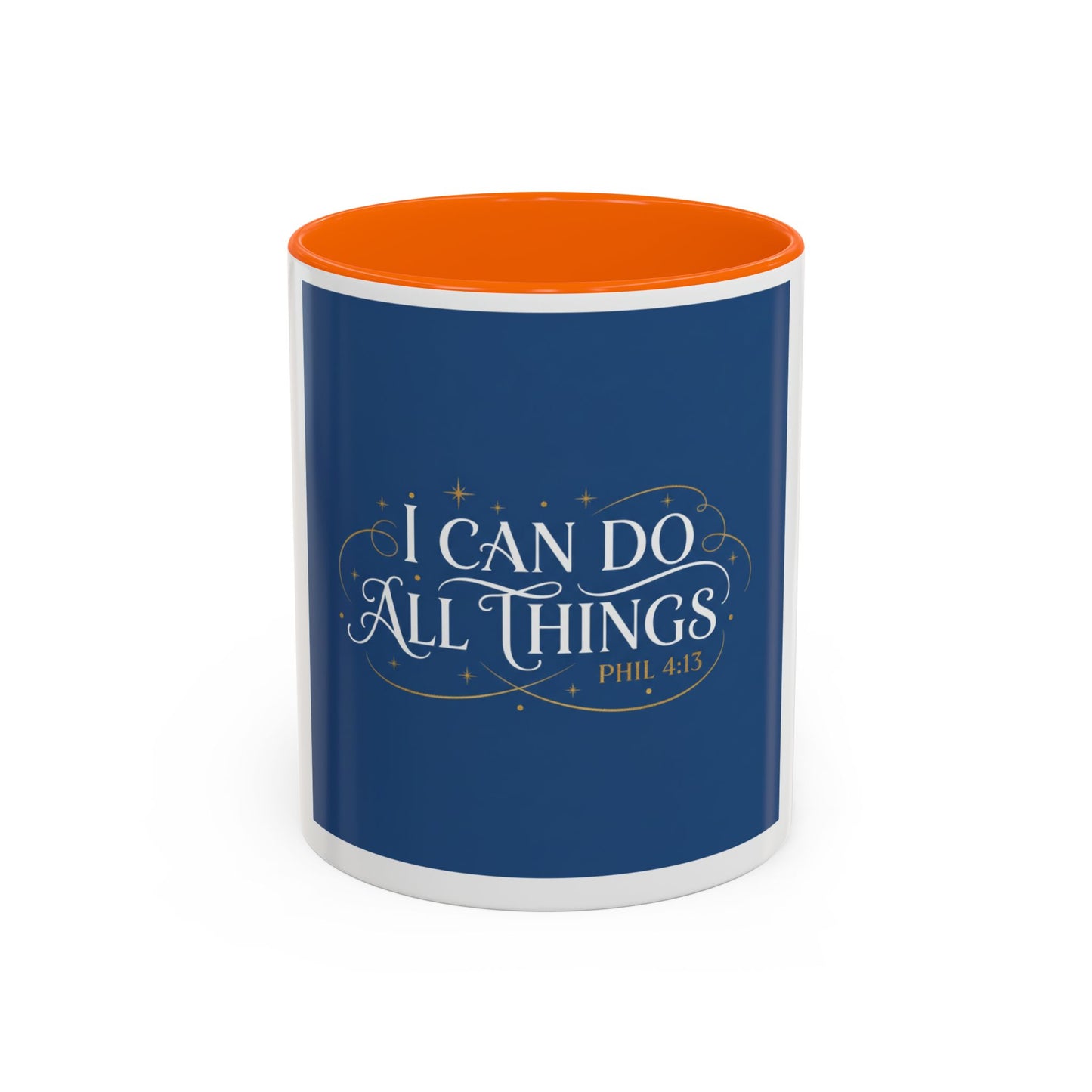 I Can Do All Things Accent Coffee Mug — Inspirational Christian Gift (11/15oz)