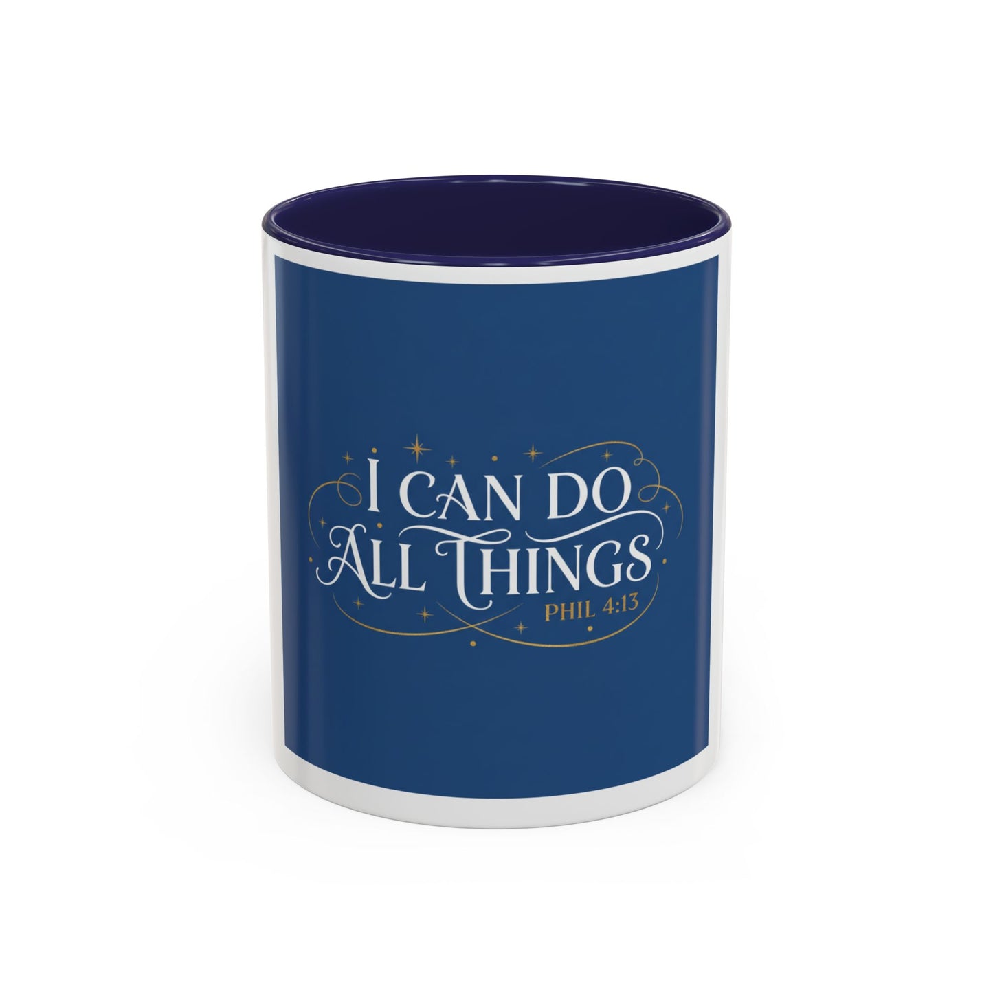I Can Do All Things Accent Coffee Mug — Inspirational Christian Gift (11/15oz)