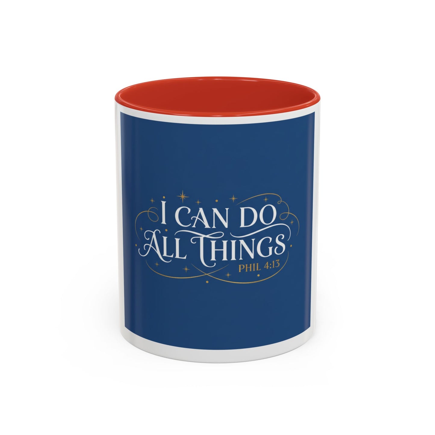 I Can Do All Things Accent Coffee Mug — Inspirational Christian Gift (11/15oz)
