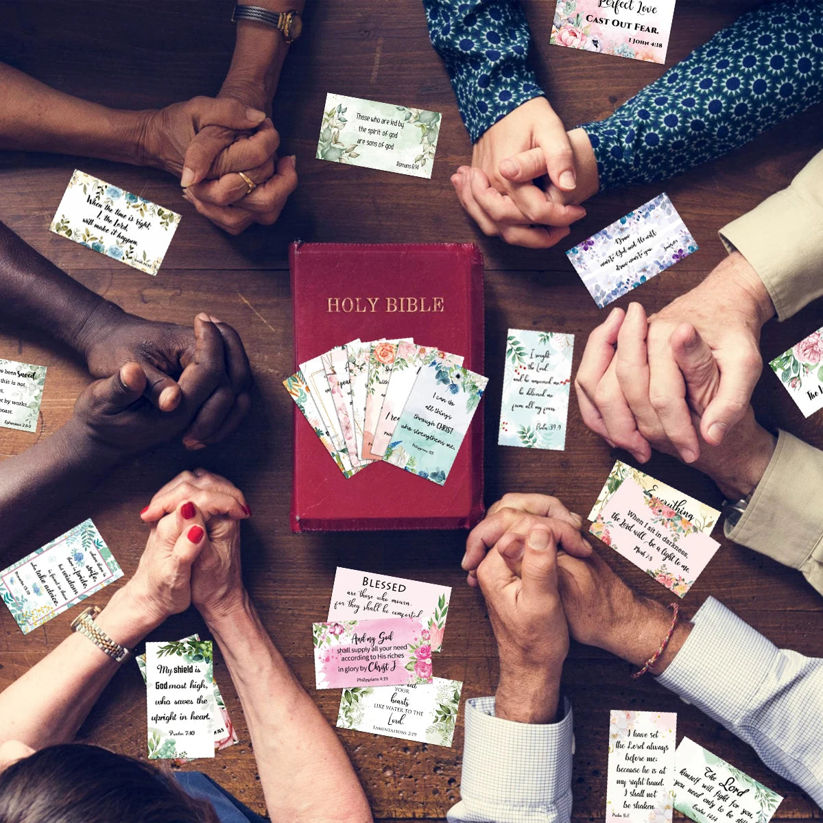 60Pcs Bible Scripture Cards Inspirational Quote Cards Christian Gifts Encouragement Card for Students Friends Bible Verse Cards