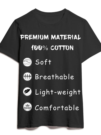 Christian Lion Faith T-shirt, 100% Cotton, Halloween, Thanksgiving, Christmas Gift, Suitable for Men's Families and Friends