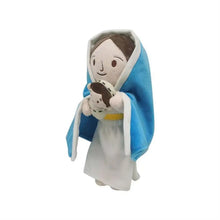 Christ Religious Jesus Plush Toy Savior Jesus with Smile Virgin Mary Stuffed Doll Religious Toy Stuffed Figurine Party Favors