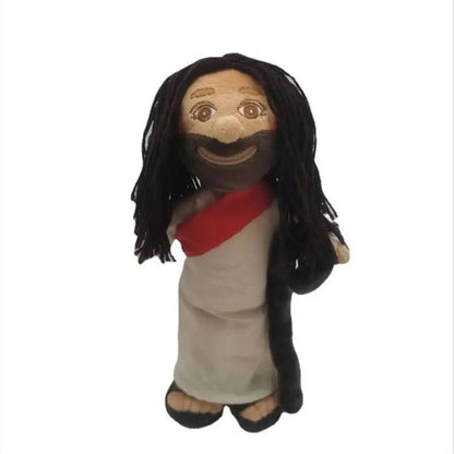 Christ Religious Jesus Plush Toy Savior Jesus with Smile Virgin Mary Stuffed Doll Religious Toy Stuffed Figurine Party Favors