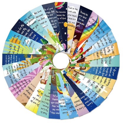 30 Christian Bible Verse Bookmarks – Inspirational Scripture Set
