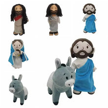 Christ Religious Jesus Plush Toy Savior Jesus with Smile Virgin Mary Stuffed Doll Religious Toy Stuffed Figurine Party Favors