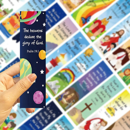 30 Christian Bible Verse Bookmarks – Inspirational Scripture Set